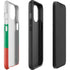 Bulgarian Flag Distressed iPhone 14 Impact Case